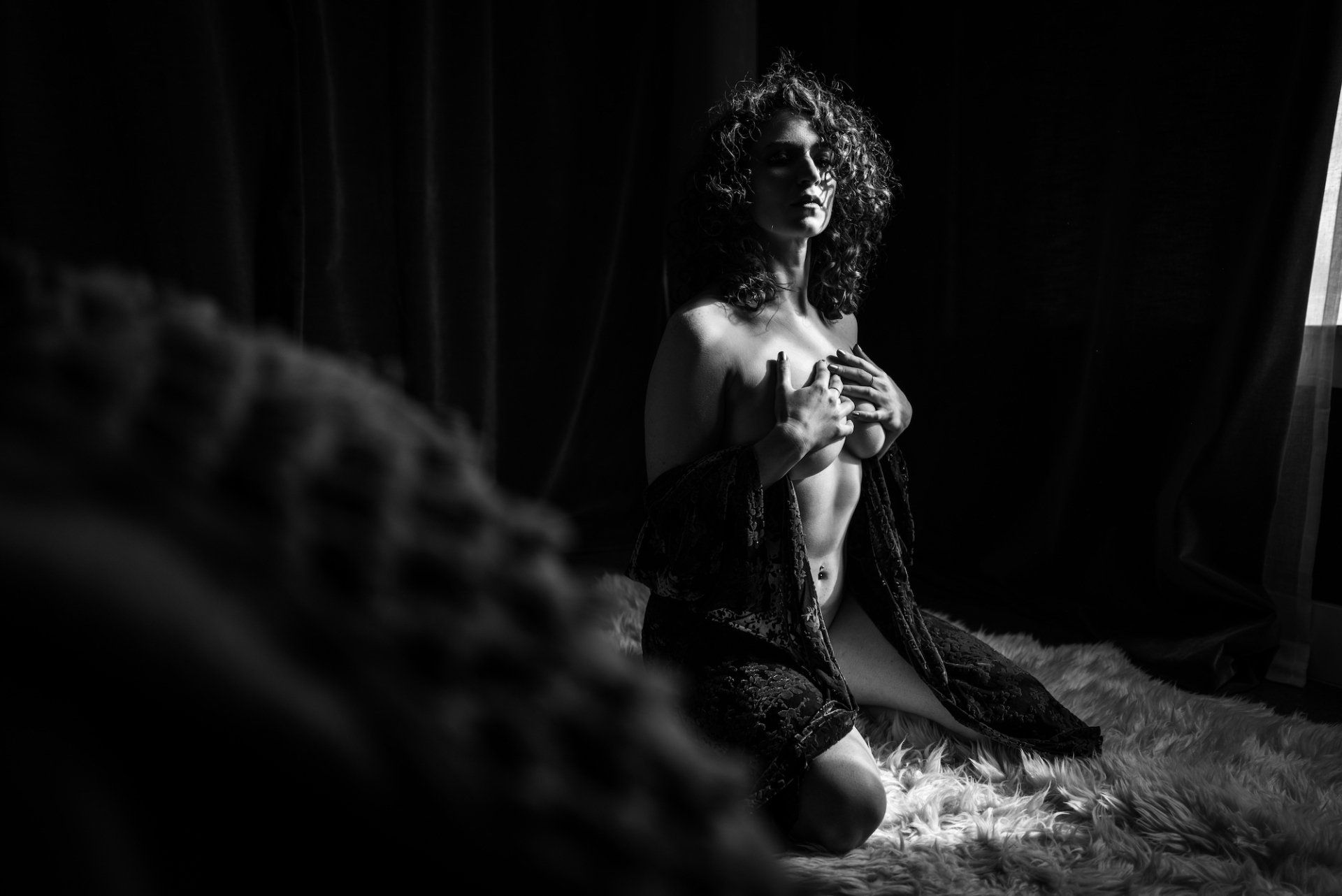 Classic Boudoir Style by Silk + Salt Photography