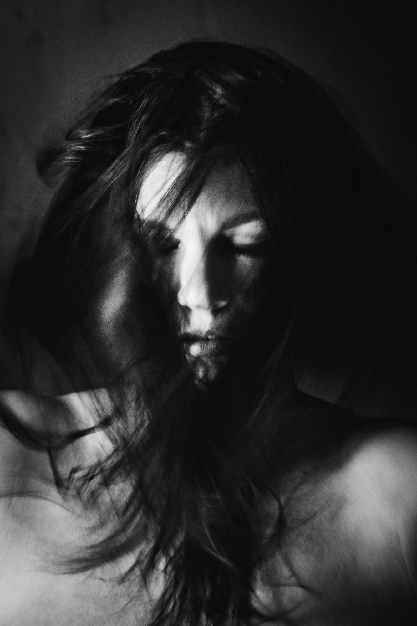 abstract boudoir photoshoot