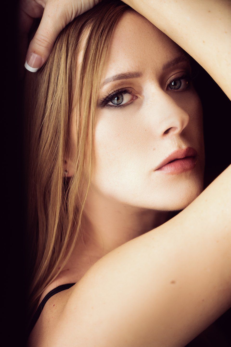 color portrait of woman