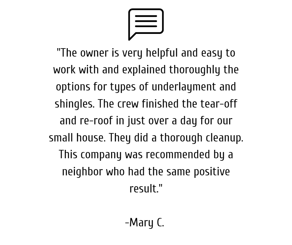 re-roofing