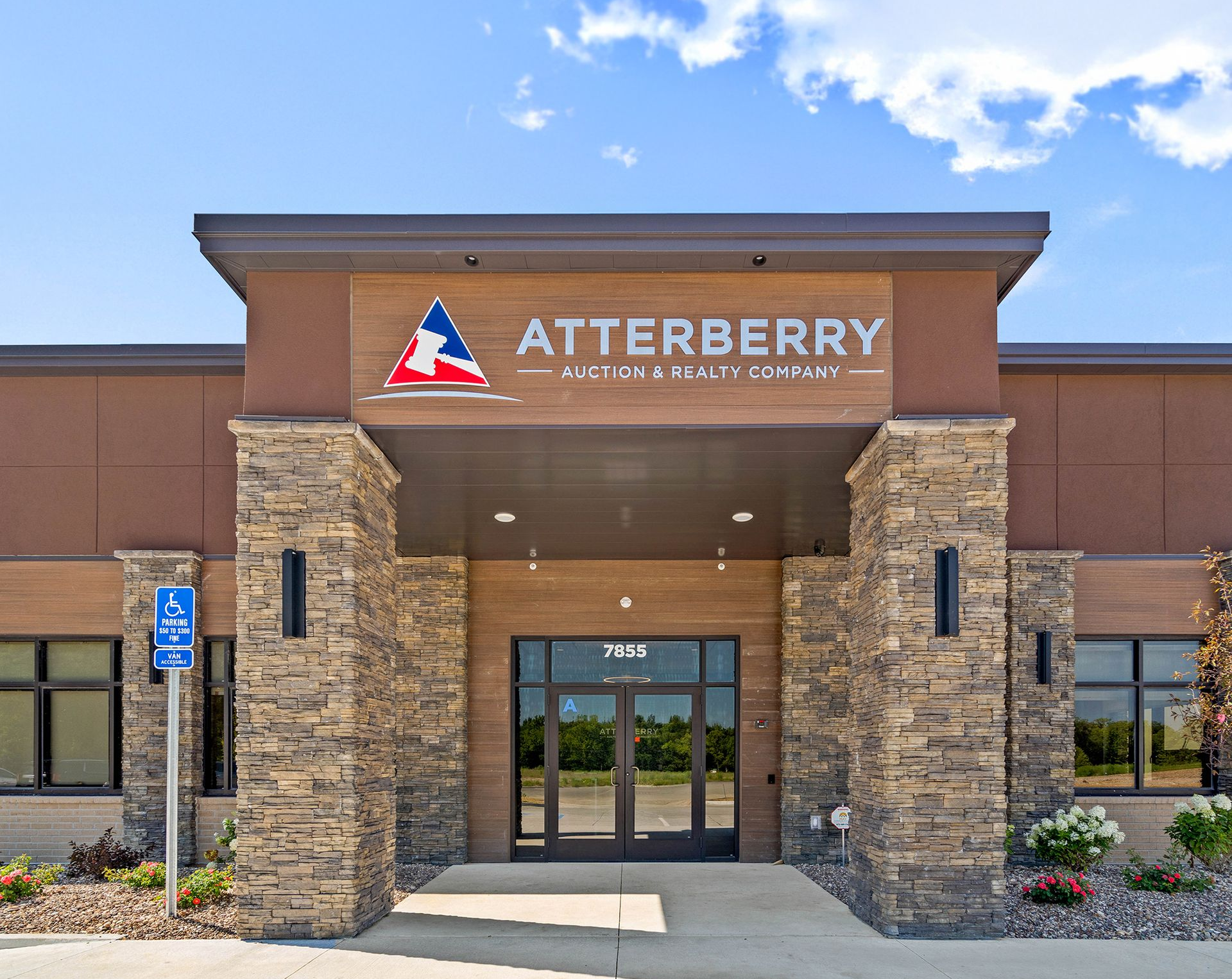 Atterberry Auctions & Realty Company Trailer Used to Help Transport Auction Items in Mid-MO.