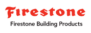 Firestone Building Products logo in red and black.
