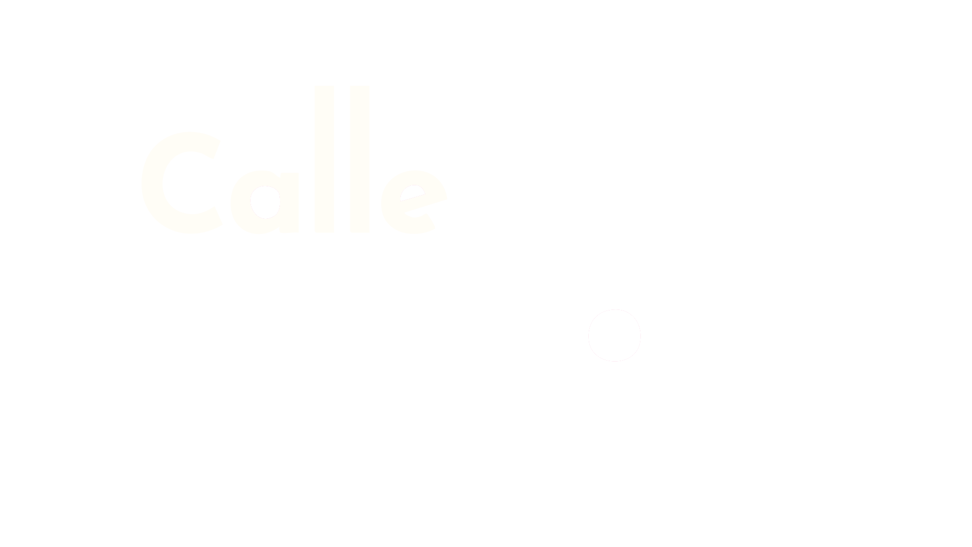 calle willow logo white