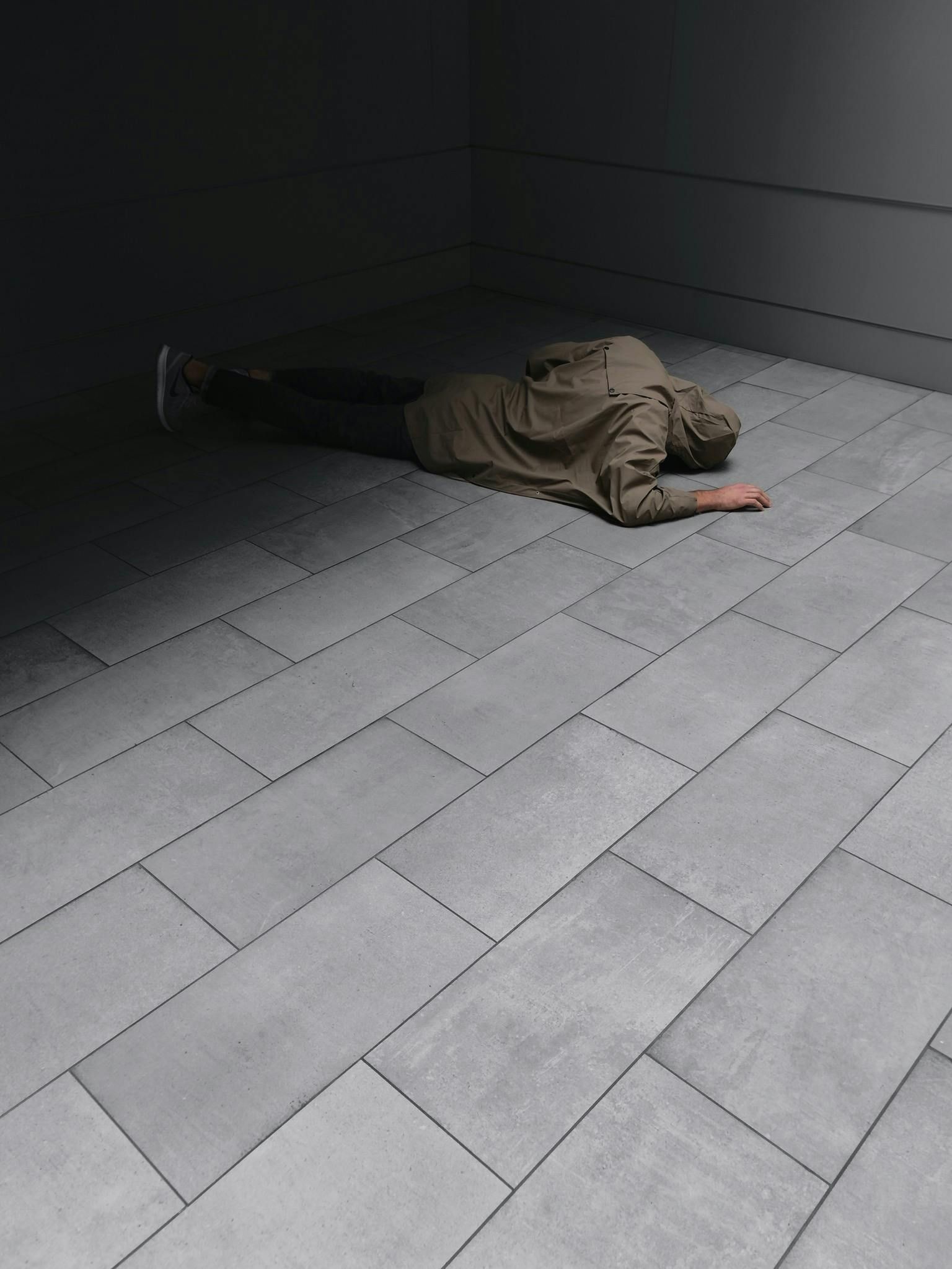 Wooden floor in a bright room