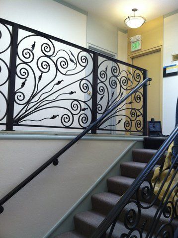 Stair Railings — San Francisco, CA — International Ornamental Iron Works