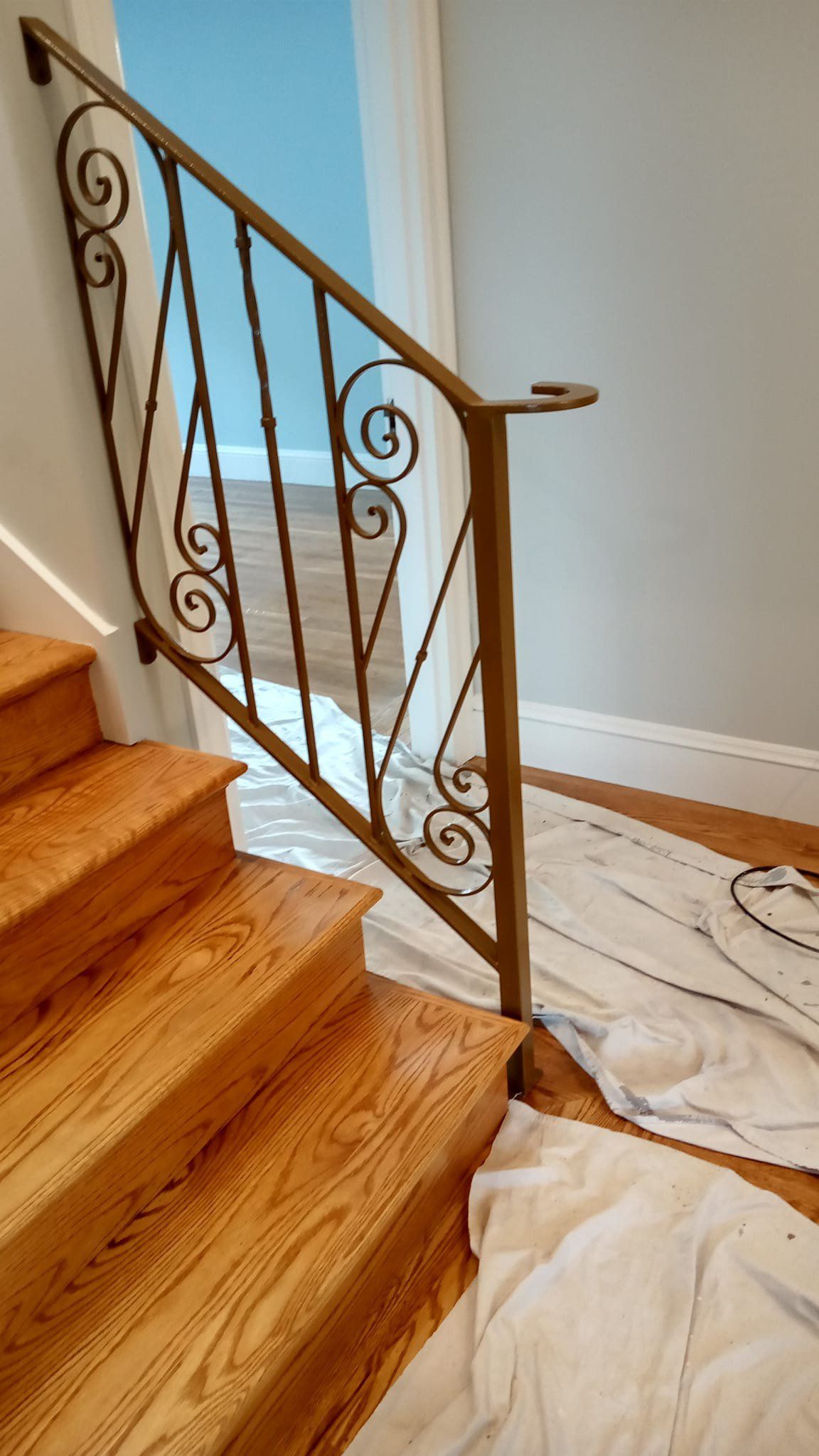 Wrought Iron Staircase — San Francisco, CA — International Ornamental Iron Works