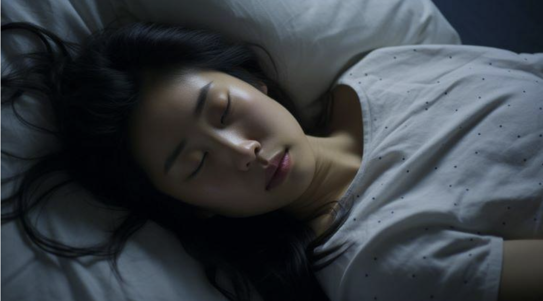 擁有睡眠障礙症狀的女性
