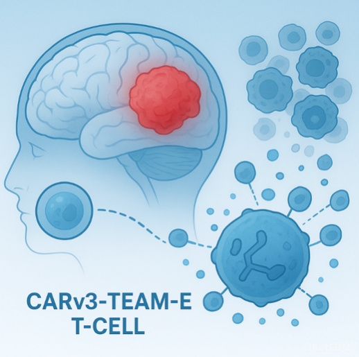 突破性研究:CARv3-TEAM-E T細胞的精準打擊