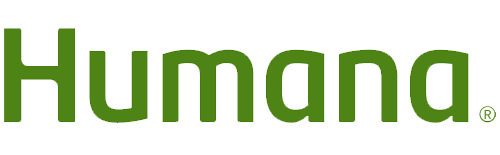 Humana logo in green text on a white background