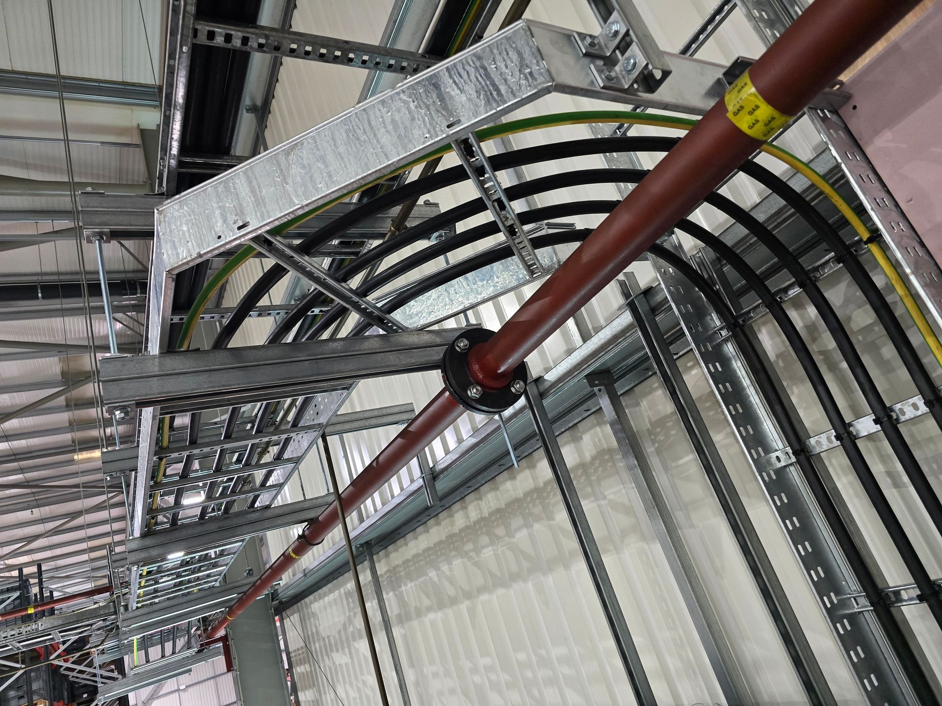 Low voltage works for solar at hardware manufacturerÂ