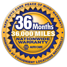 36 Months / 36,000 Miles Nationwide Warranty | Hayden Car Clinic