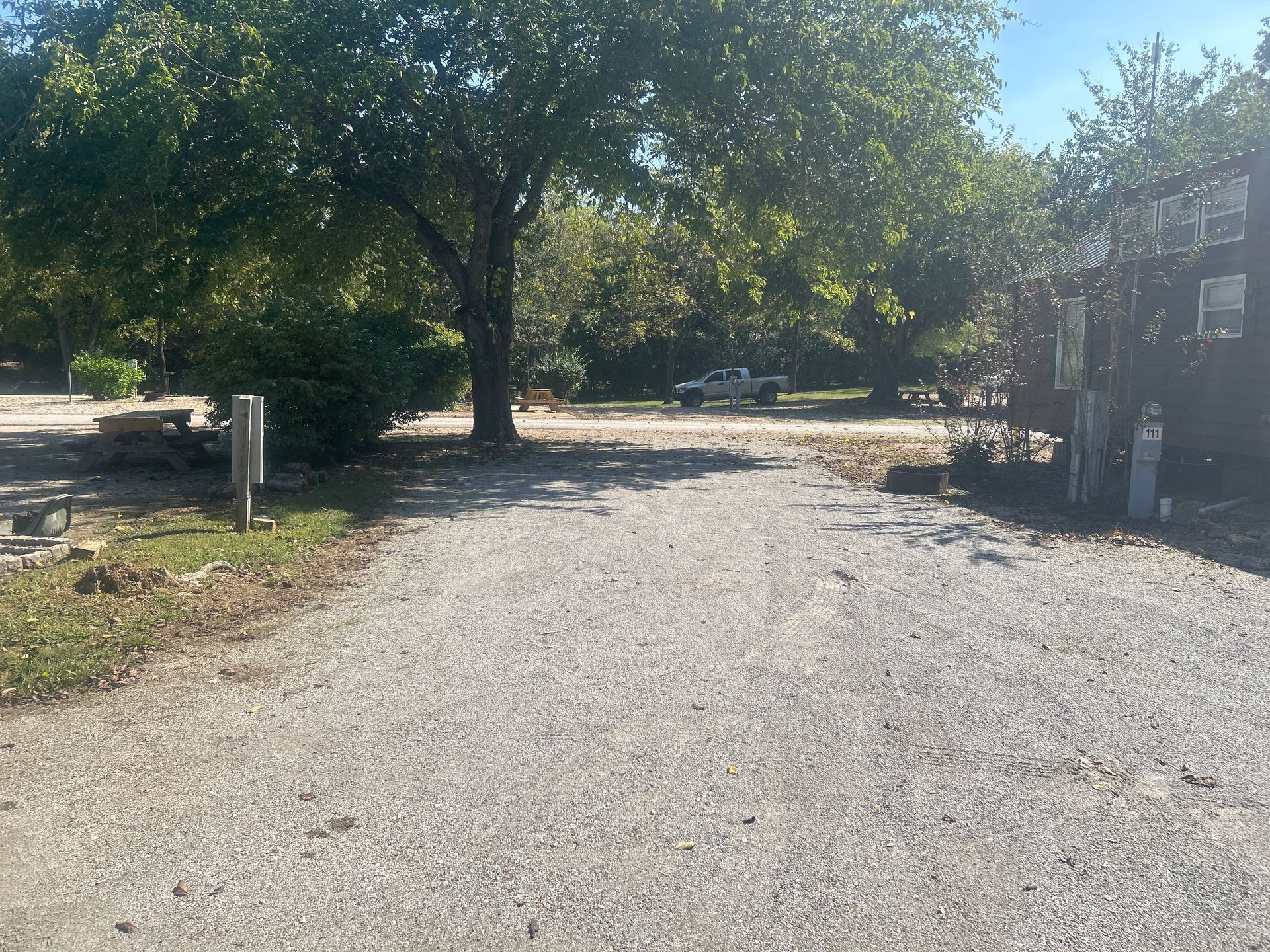 large rv sites and cabin rentals