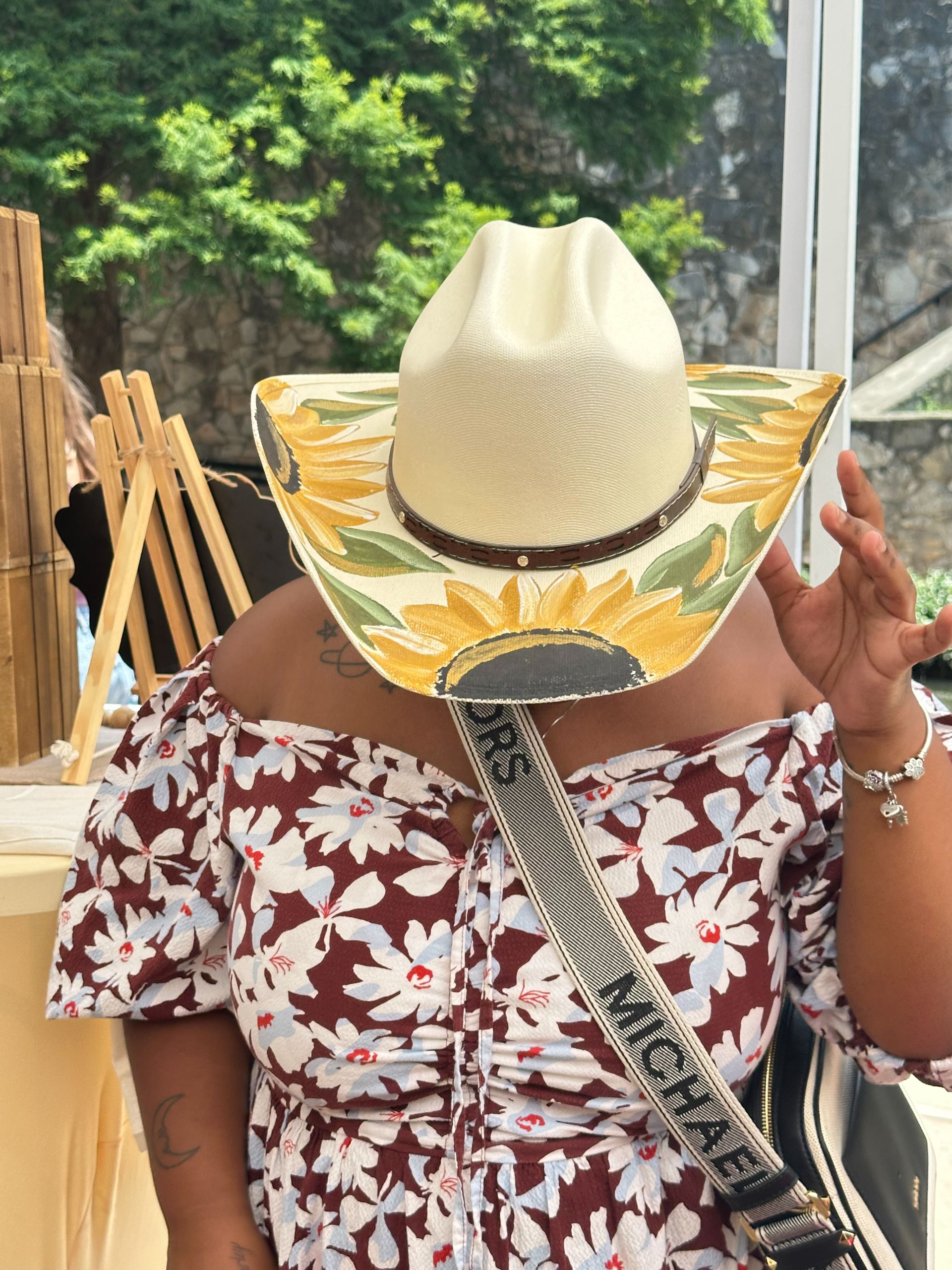 Sunflower Ivory Cowgirl Hat