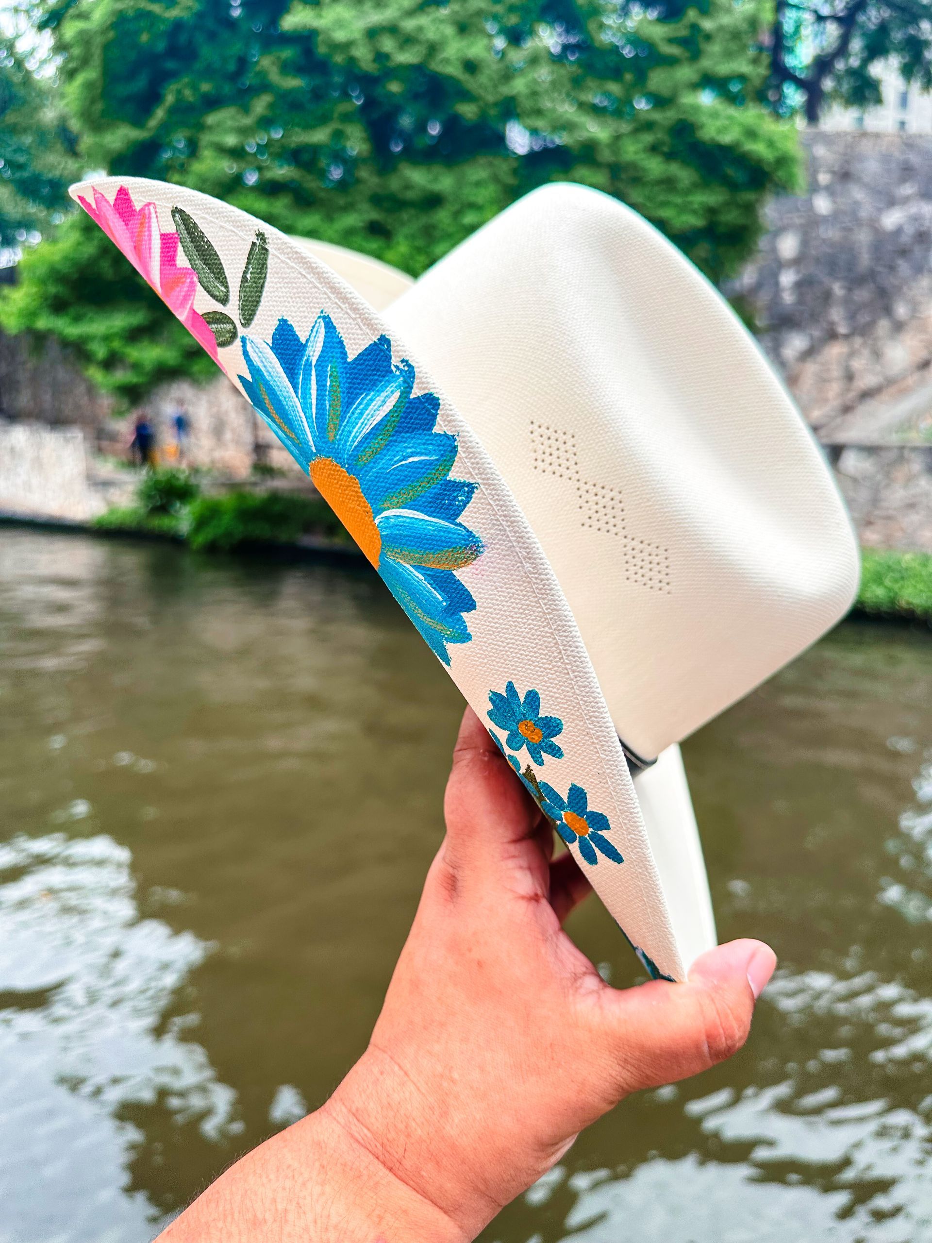 Summer Sunflower Cowgirl Hat