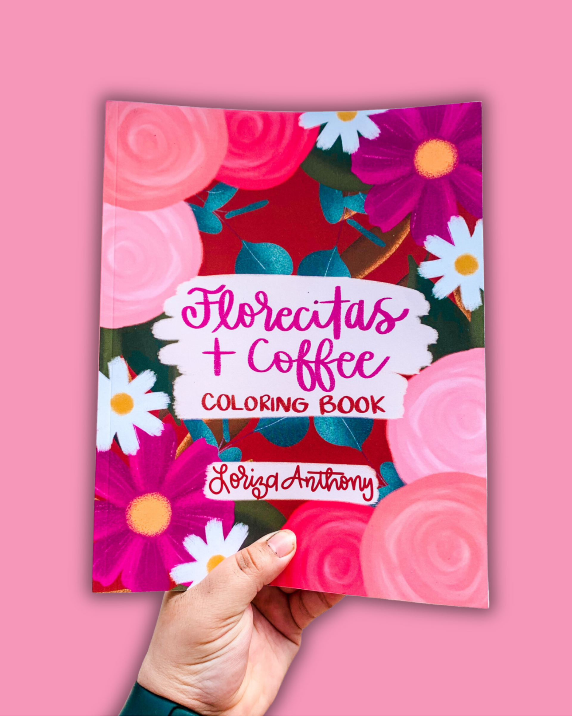 Florecitas and Coffee Coloring Book