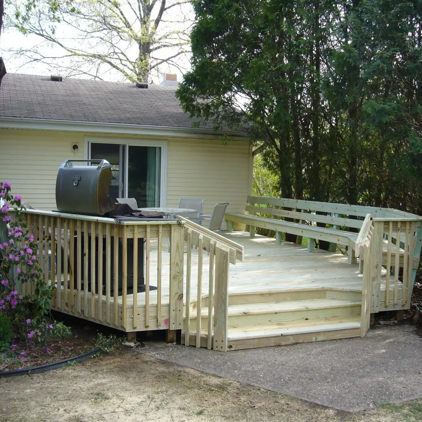 Wooden Deck — Iowa City, IA — Olson Remodeling & Construction Wooden Deck — Iowa City, IA — Olson Remodeling & Construction