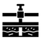 a black and white icon of a device with the number 00 on it