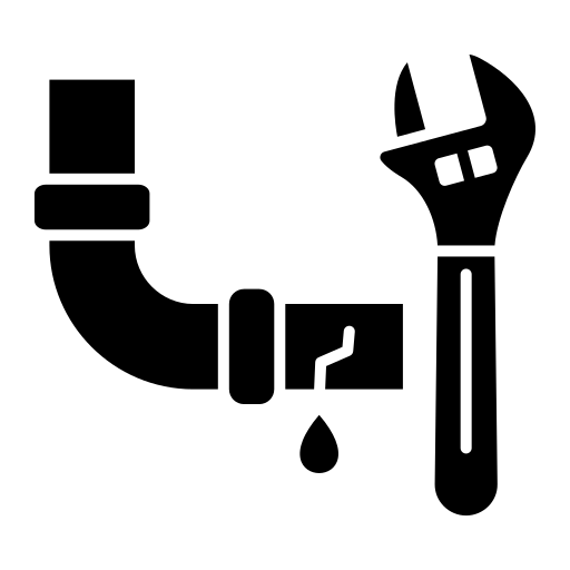 a black and white silhouette of a clock free icon
