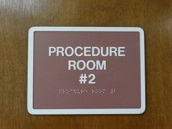 Procedure Room #2 Signage — Maryville, TN — Blount Gastroenterology Associates PC Procedure Room #2 Signage — Maryville, TN — Blount Gastroenterology Associates PC