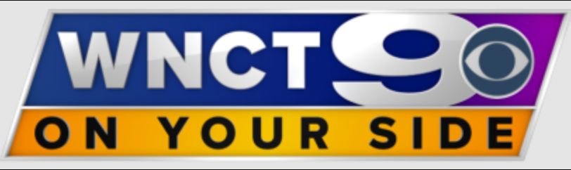 A logo for wnct 90 on your side