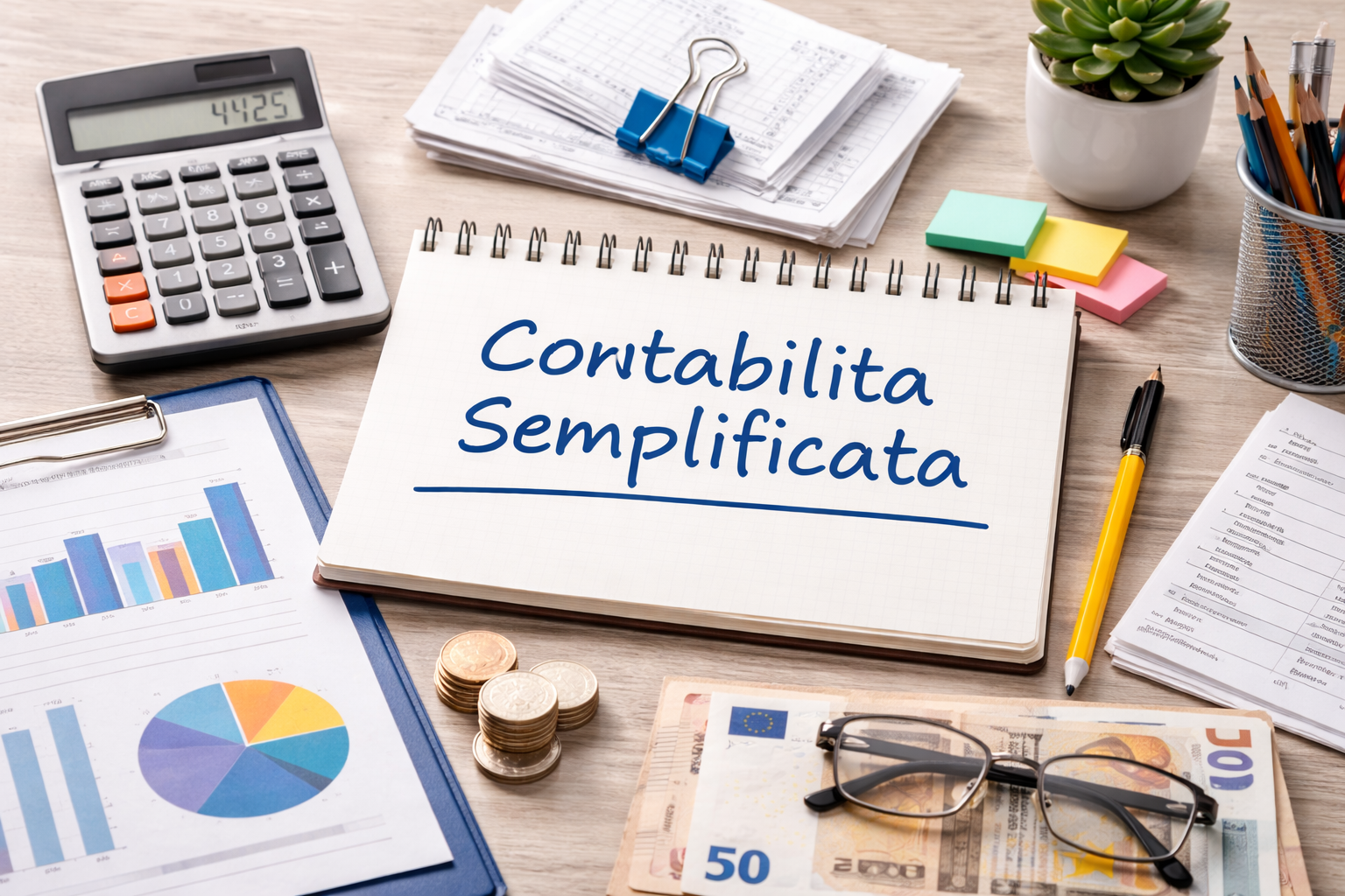 uomo con penna in mano