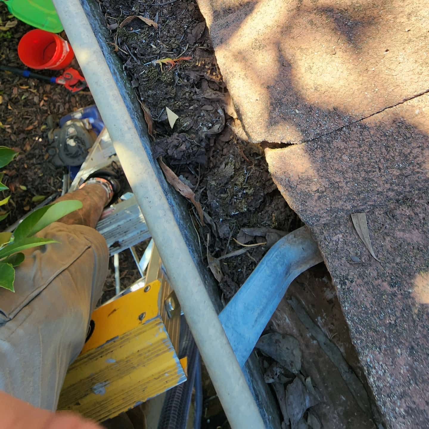 Overhead View of a Person Working — Rapid Rinse Solutions in Shepparton, VIC