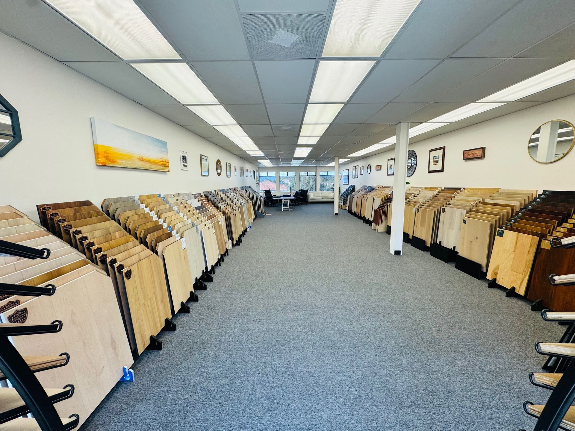 floor showroom in solana beach