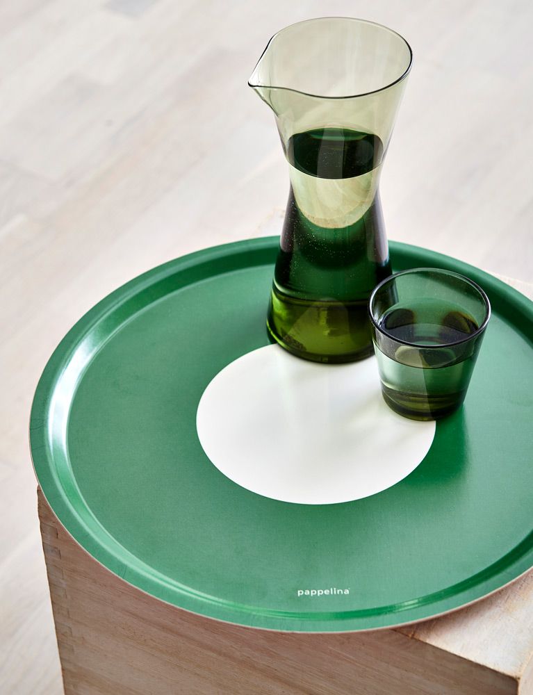Pappelina Tray VERA dark green