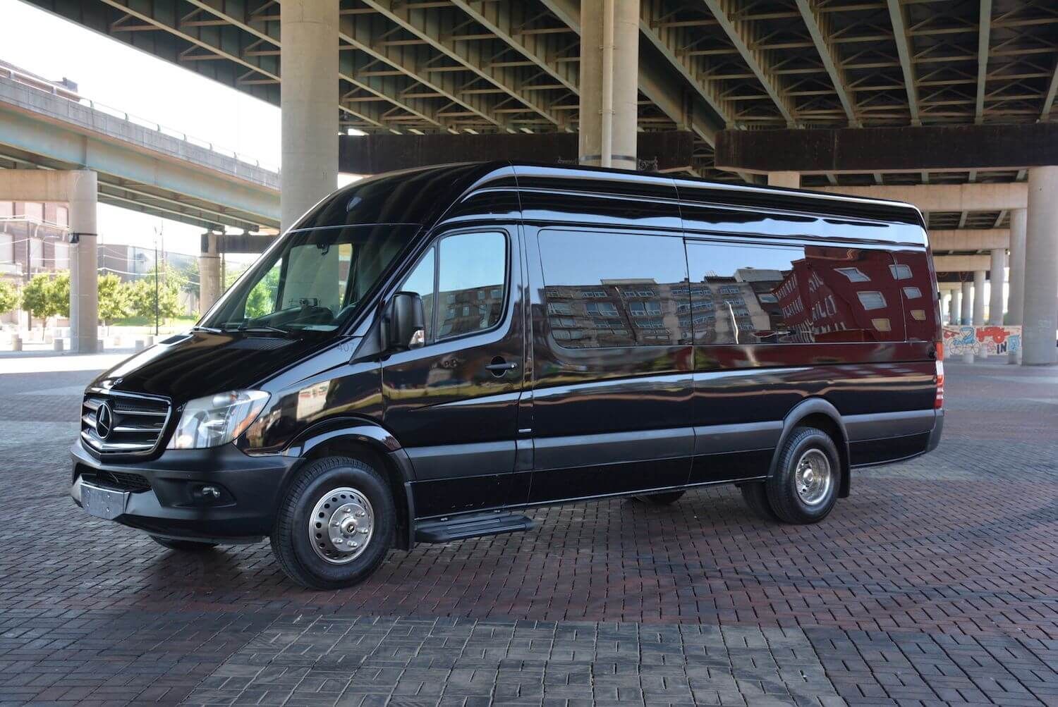 Mercedes Sprinter shuttle van service