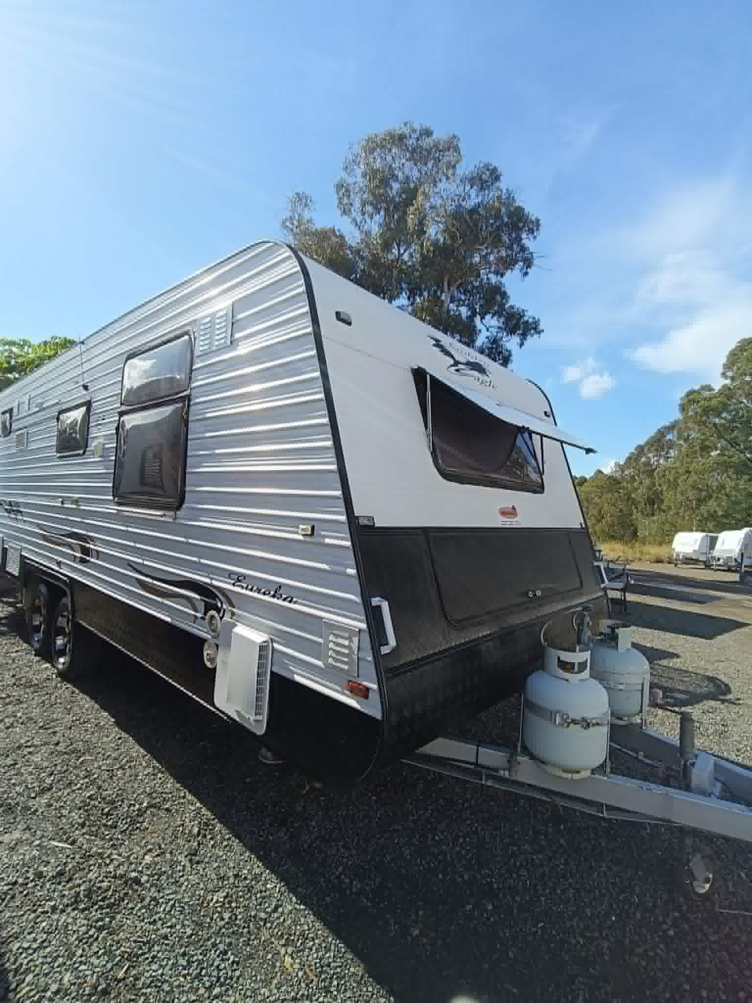White Caravan in Port Macquarie