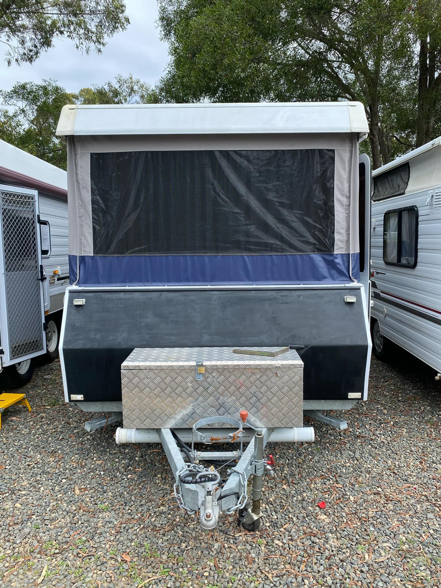 Pop-up Camper Trailer, Front View — Great Lakes Caravans & RV P/L In Forster, NSW