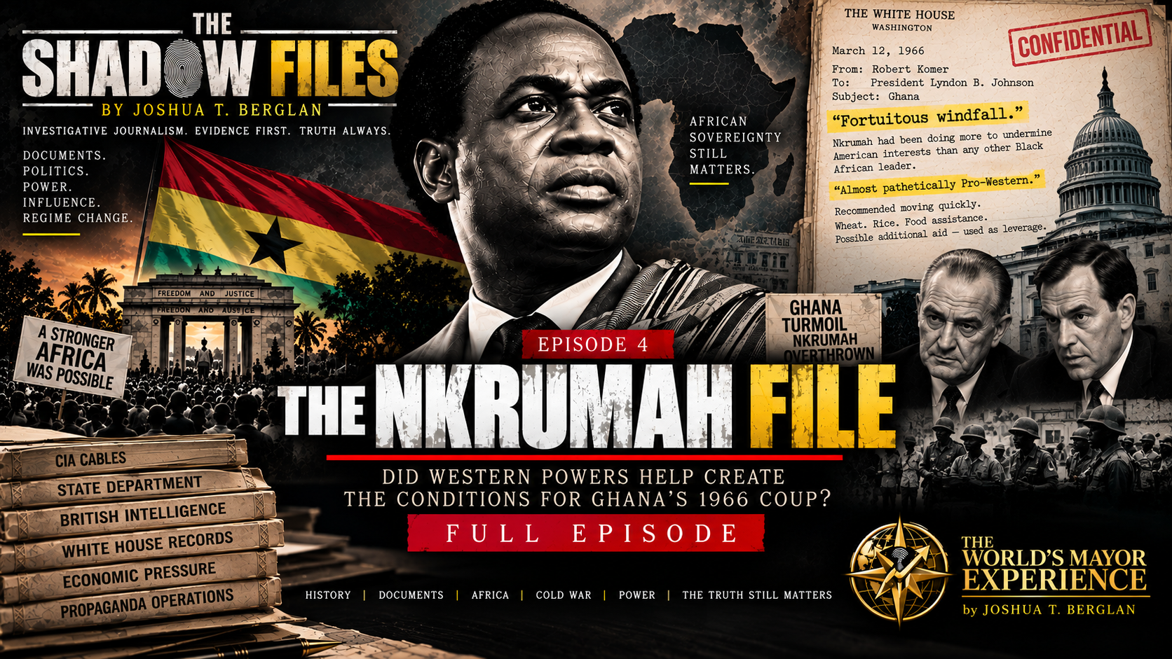 Declassified US and British records on Kwame Nkrumah’s 1966 overthrow: