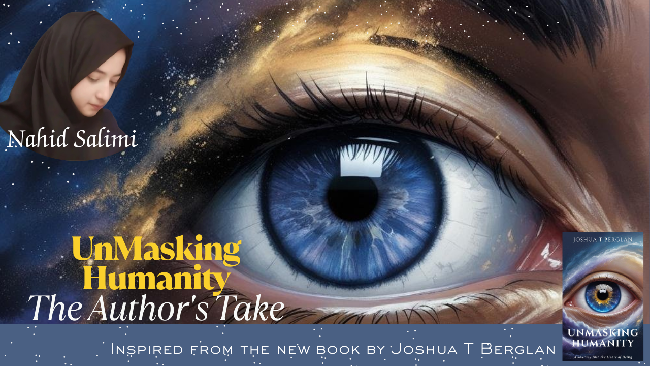 An advertisement for unmasking humanity the author 's take