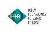 The logo for the forum de operadores hoteleiros do brasil.