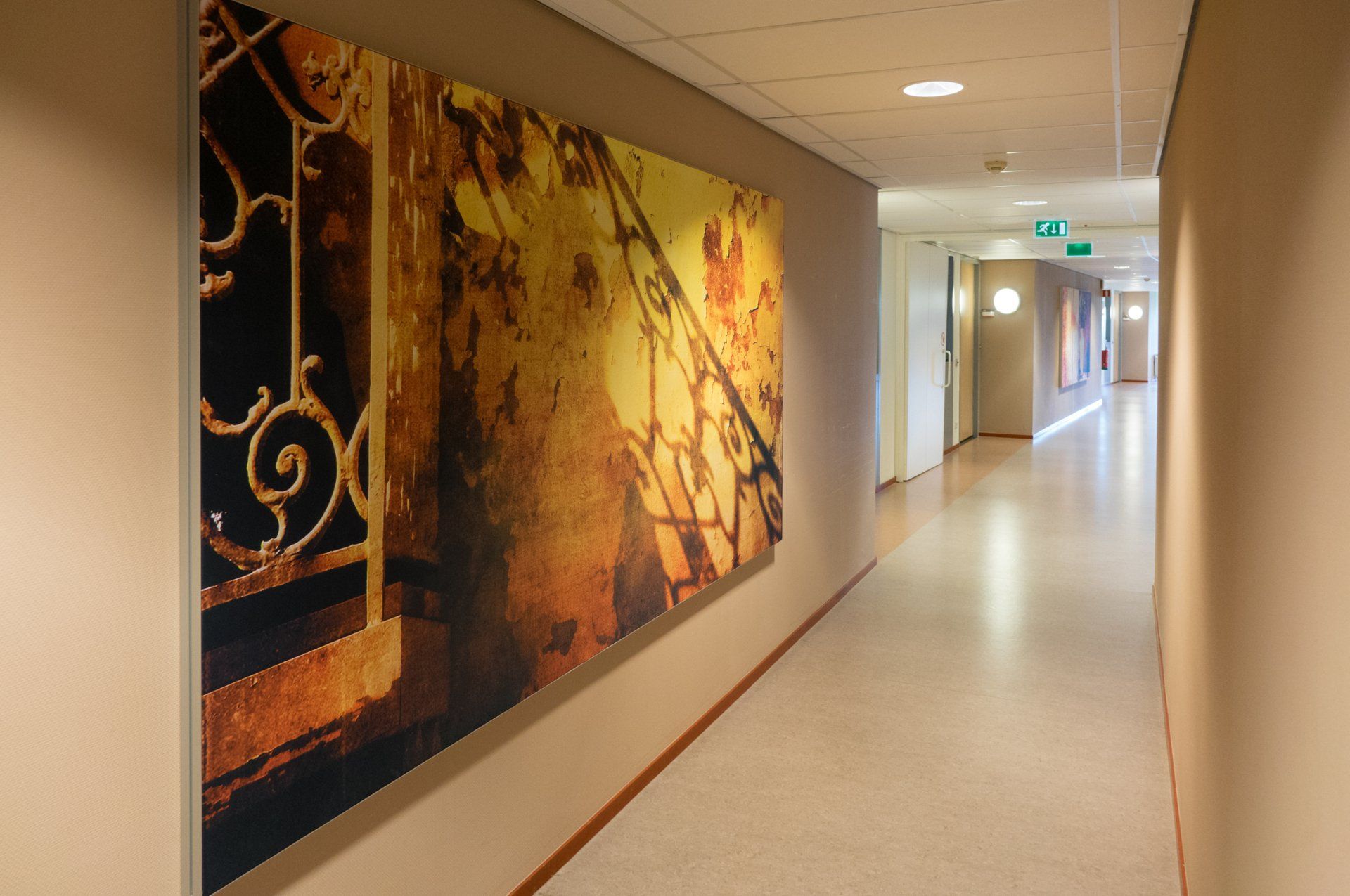 Wallart gang wooncomplex Ter Eyck Sevagram Heerlen