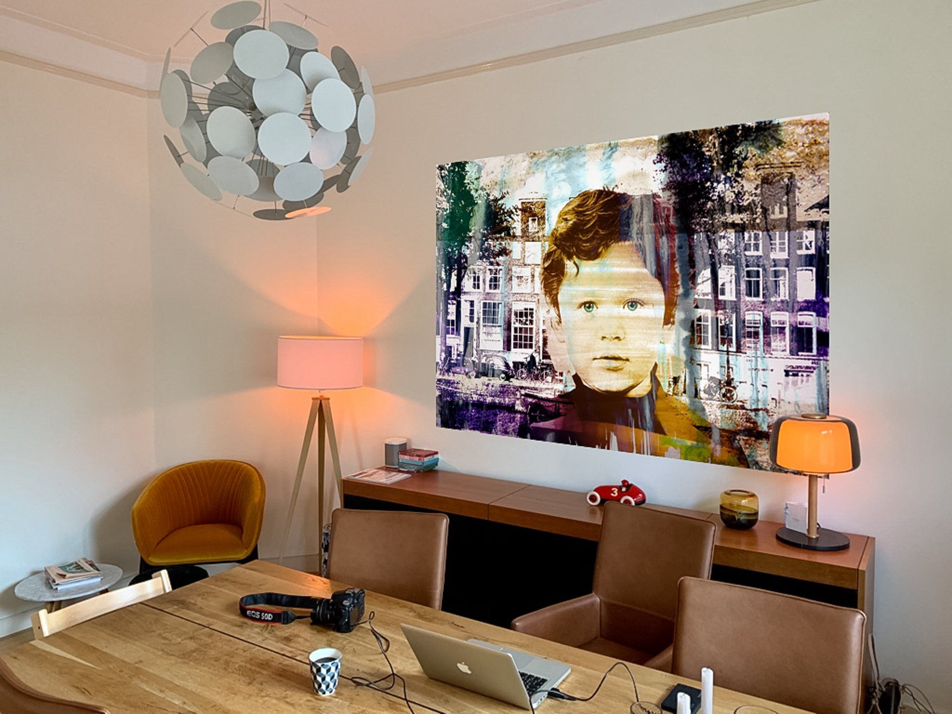 Portret Daan in Amsterdam