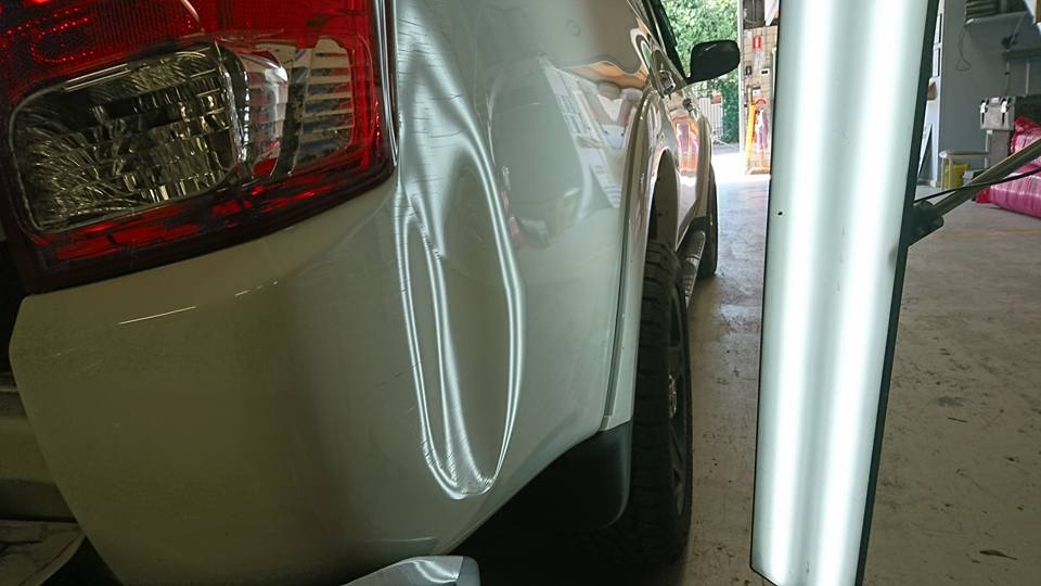 Mitsubishi Car Before — Penrith NSW — Dent Ezy Fix P/L