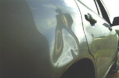 Car Before Dent Fix — Penrith NSW — Dent Ezy Fix P/L