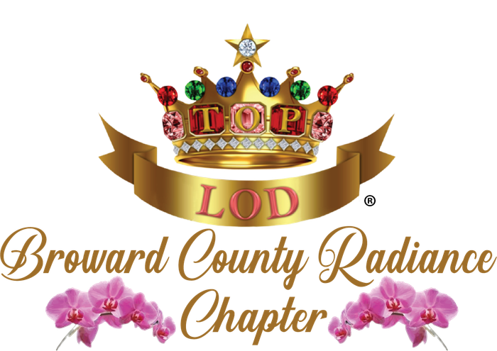 A logo for the broward county radiance chapter