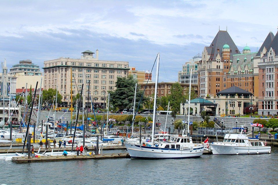 downtown Victoria, British Columbia, Canada