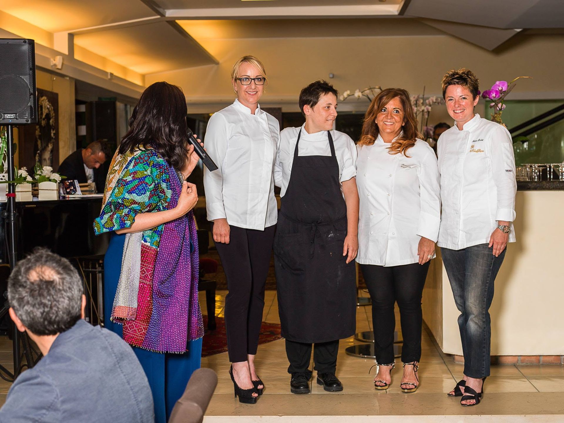 Chef Liu in un evento