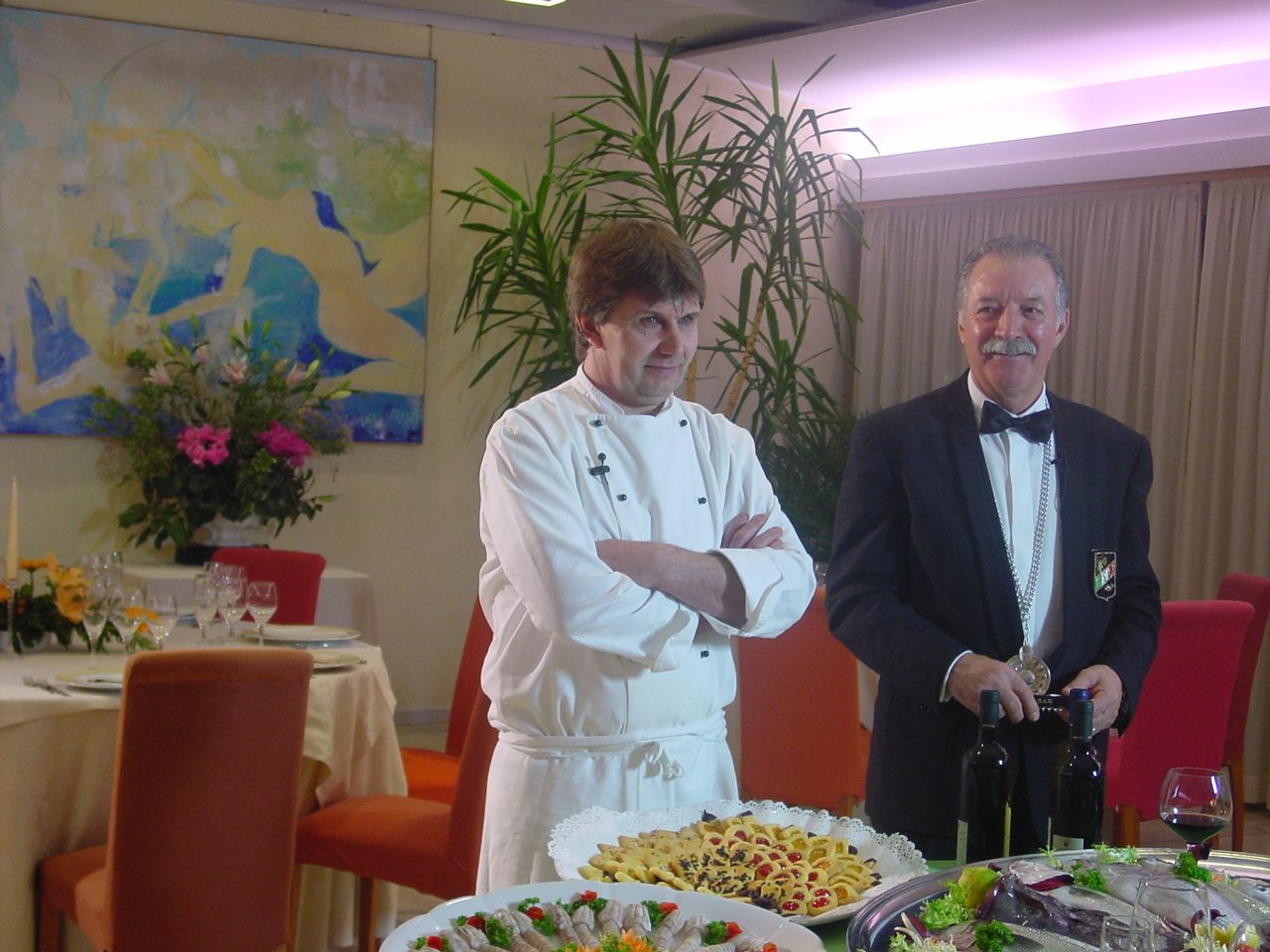 Chef Turletti - grande cuoco di Sporting primi anni 2000