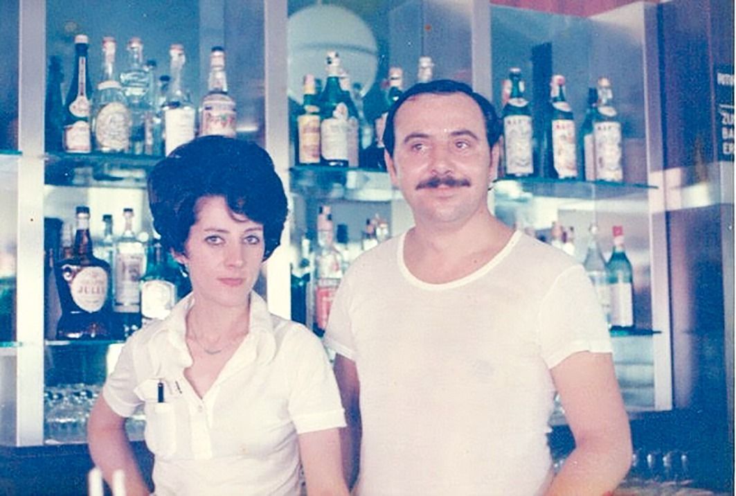 Amedeo e Rita storici gestori del ristorante negli anni 80