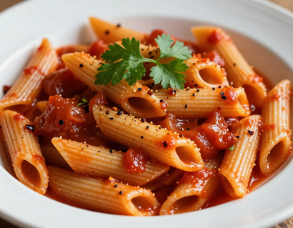 Penne Arrabiata pasta dish