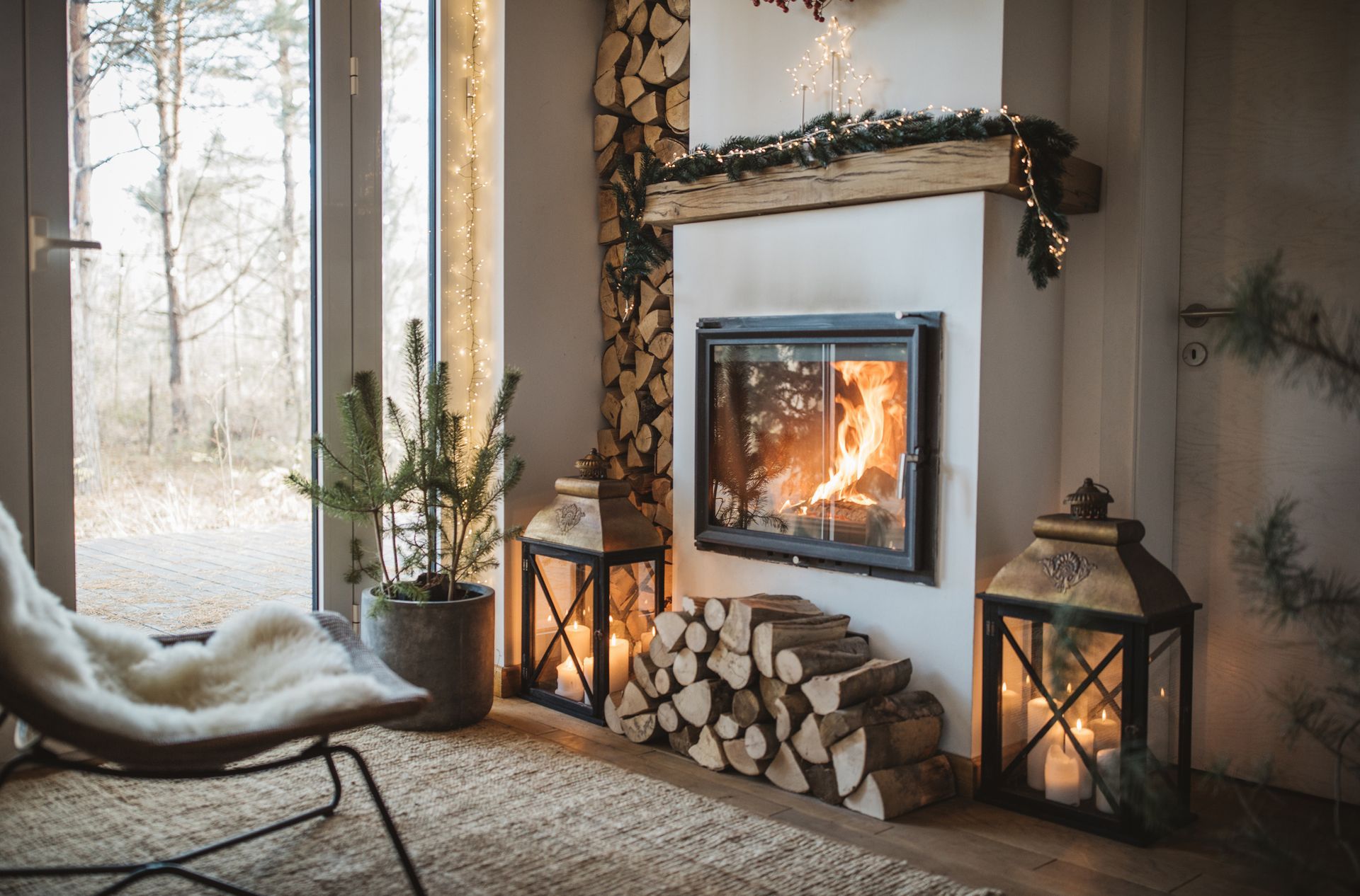 Cozy Living Room — Elma, WA — Evergreen Air, Inc.