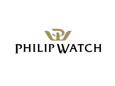 Logo di Philip Watch con un monogramma stilizzato 