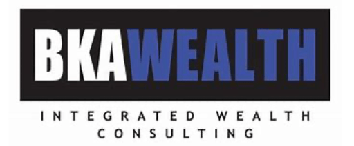 A logo for bka wealth integrated wealth consulting