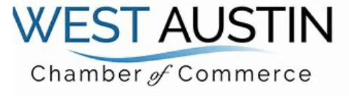 A logo for the west austin chamber of commerce