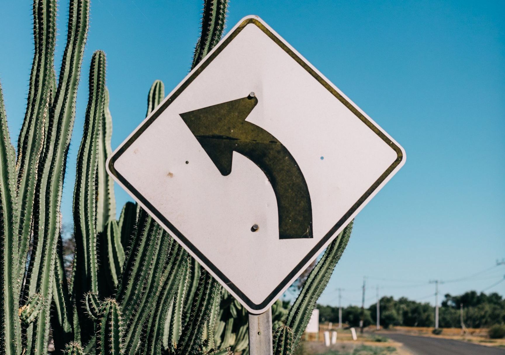 Real left turn