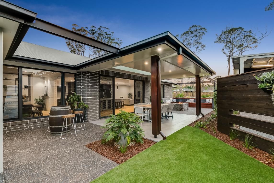 A House With a Covered Patio — Windamere Homes in Highfields, QLD